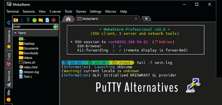 PuTTY Alternatives