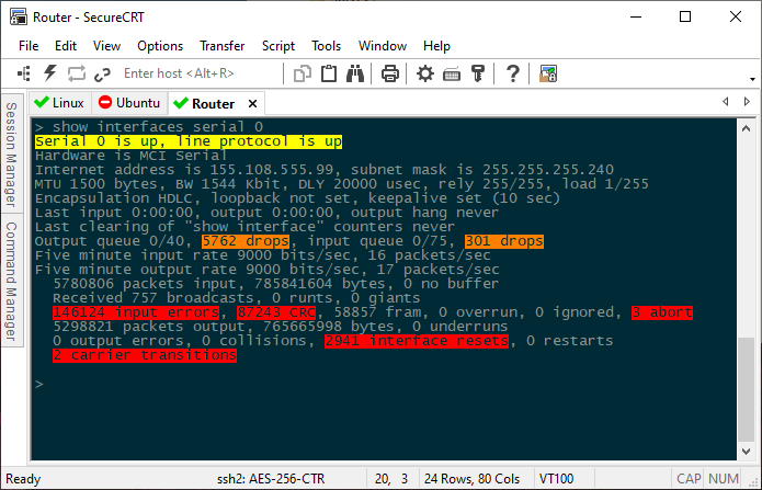 Secure-CRT - Terminal Emulation